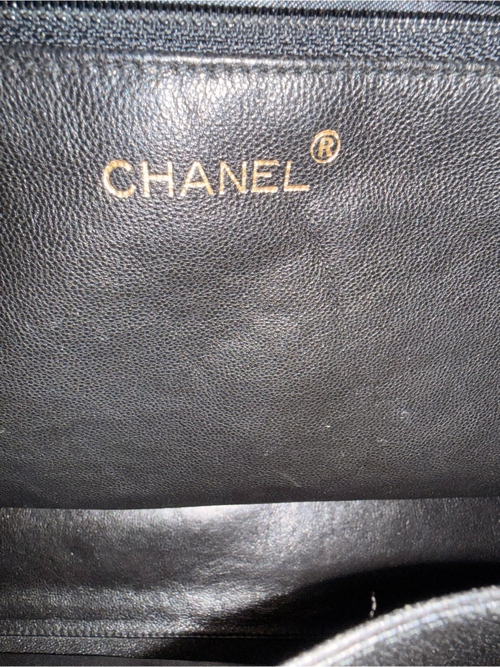Chanel Lambskin Bekko Chain Large Shoulder Bag Black - Picture 12 of 16